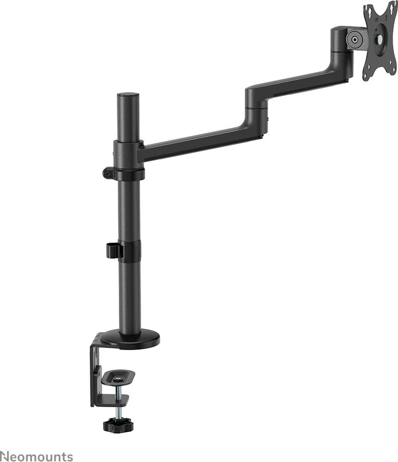 Krah monitori Neomounts DS60-425BL1, 17-27 inç, kapëse/gromet, 8 kg, e zezë