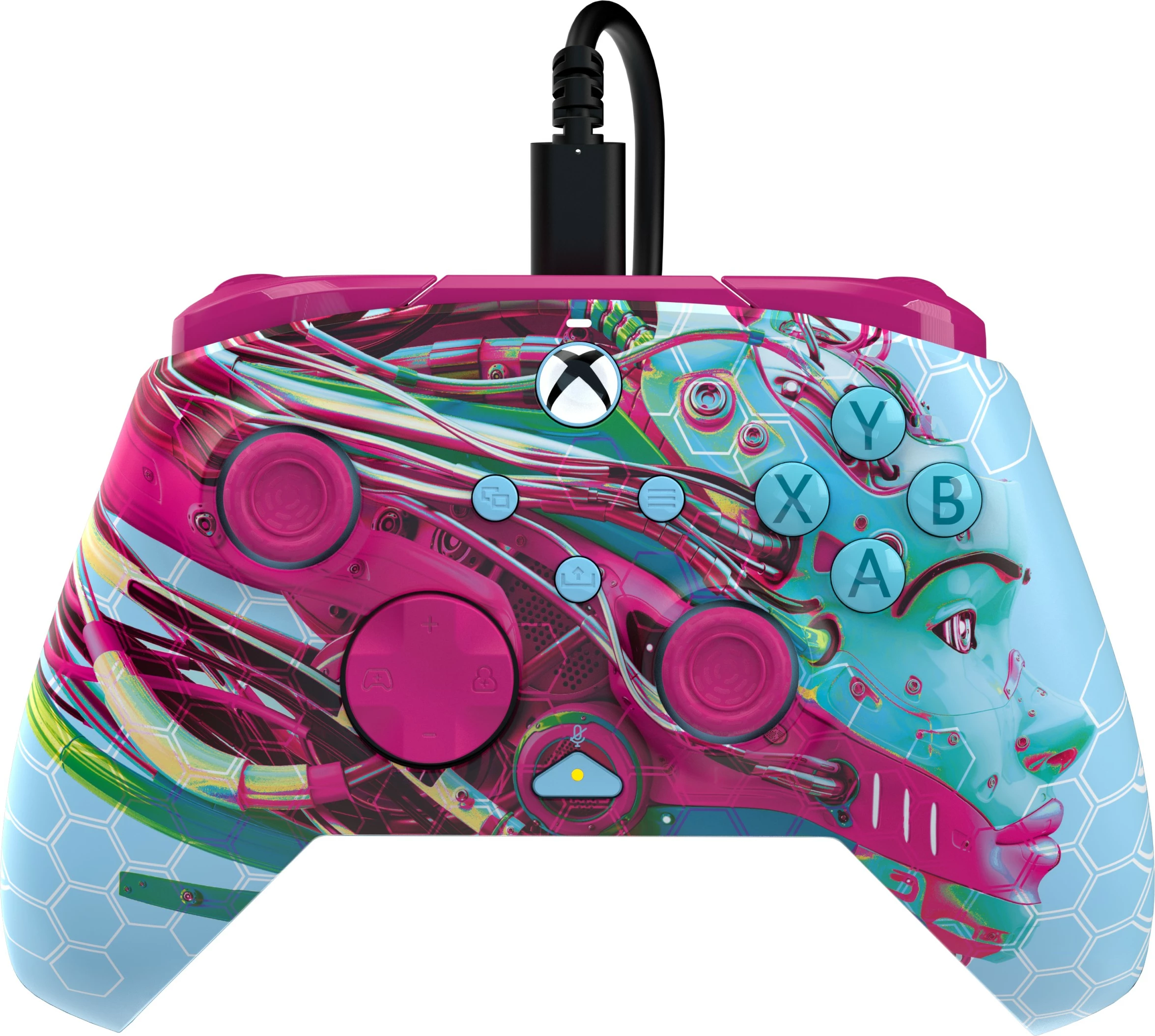 Gamepad PDP REMATCH Advanced Wired Controller, Xbox Series X|S, Xbox One, PC, Multicolour