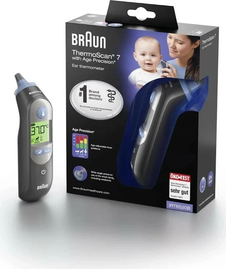 Termometër Braun ThermoScan 7 IRT6520B