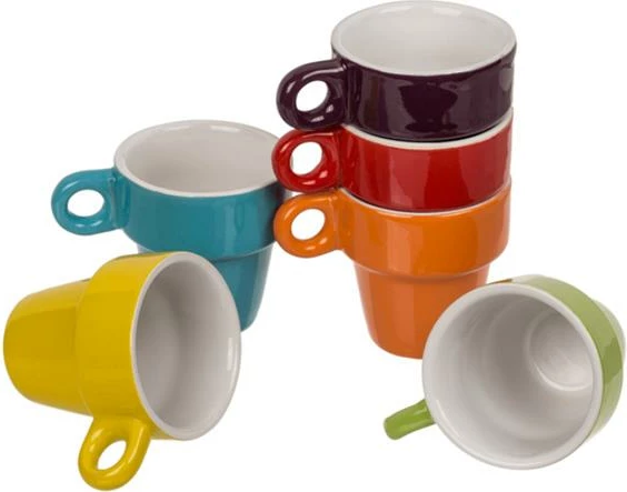 Set filxhanësh espresso OUT OF THE BLUE, 6 ngjyra