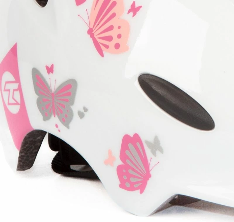 Helmetë për fëmijë Tempish, e bardhë