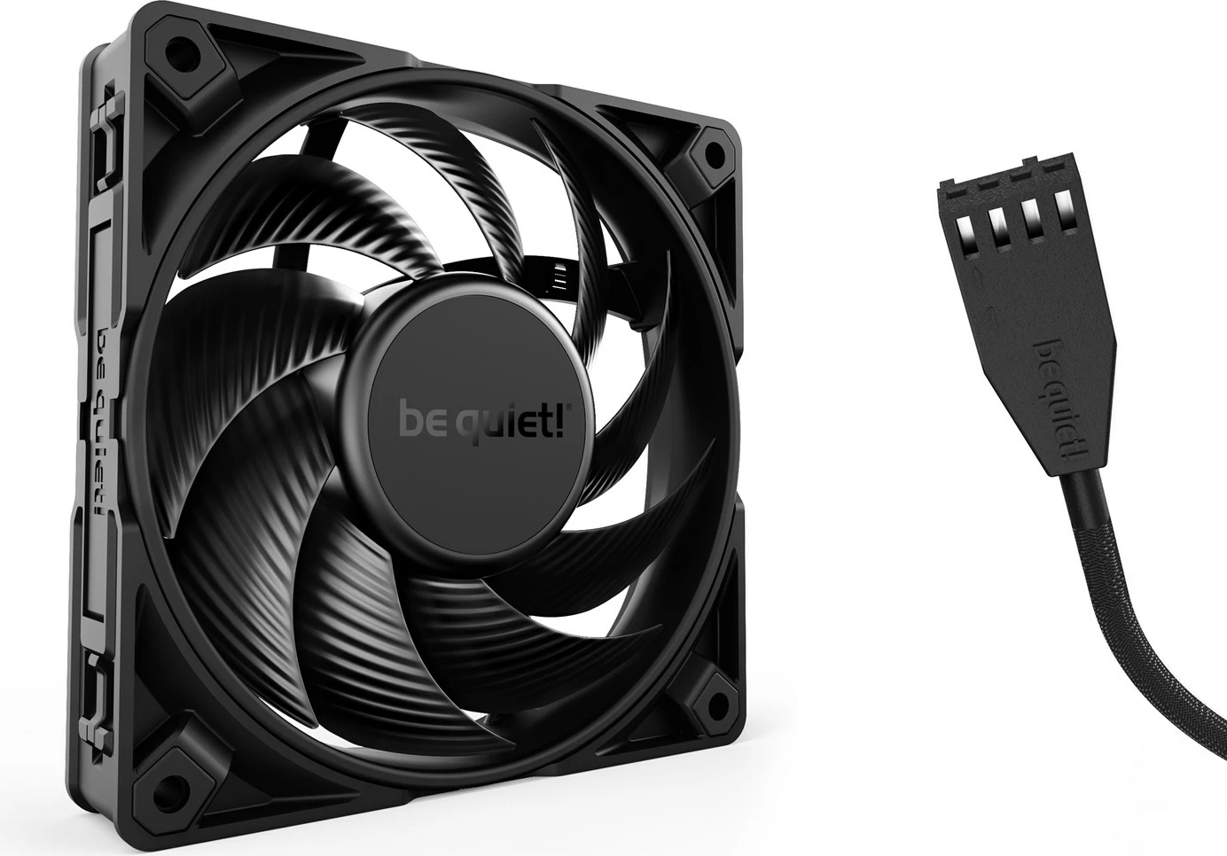 Kasë ventilator BE QUIET! Silent Wings Pro 4 BL098, 120 mm, e zezë