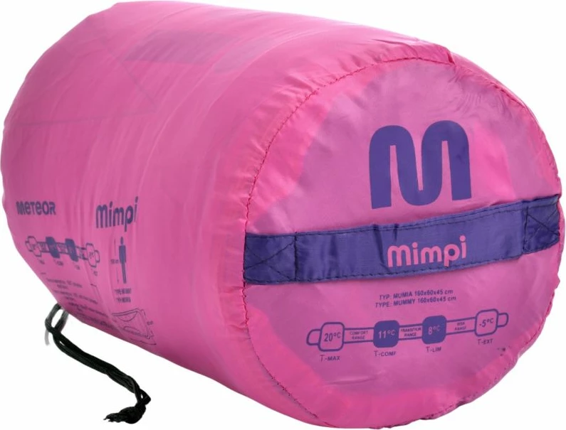 Thes gjumi Meteor për fëmijë, vjollcë dhe rozë