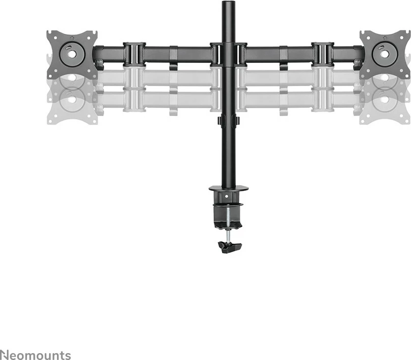 Krah monitori Newstar NM-D135DBLACK, për tavolinë, 27", i zi