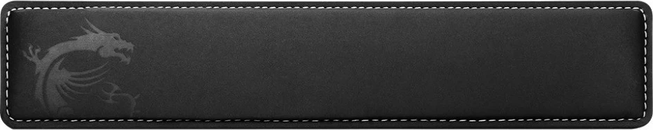 Pad për kyç të dorës MSI Vigor WR01, për tastierë të plotë, i zi