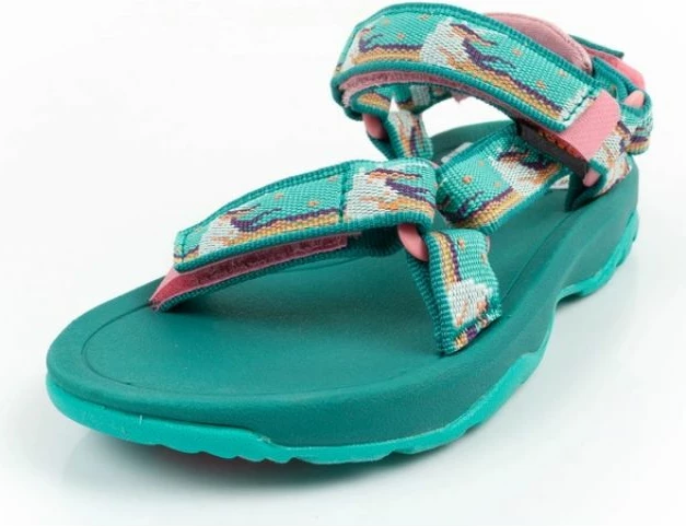 Sandale për fëmijë Teva, të gjelbra