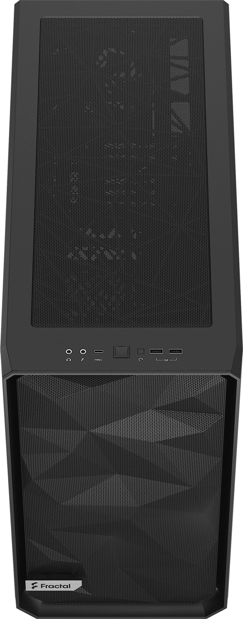 Kasë Fractal Design Meshify 2, Tower, ATX, EATX, micro ATX, Mini-ITX, e zezë