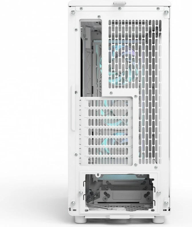 Kasë Fractal Design Epoch White TG RGB Clear Tint, Midi Tower, ATX, e bardhë