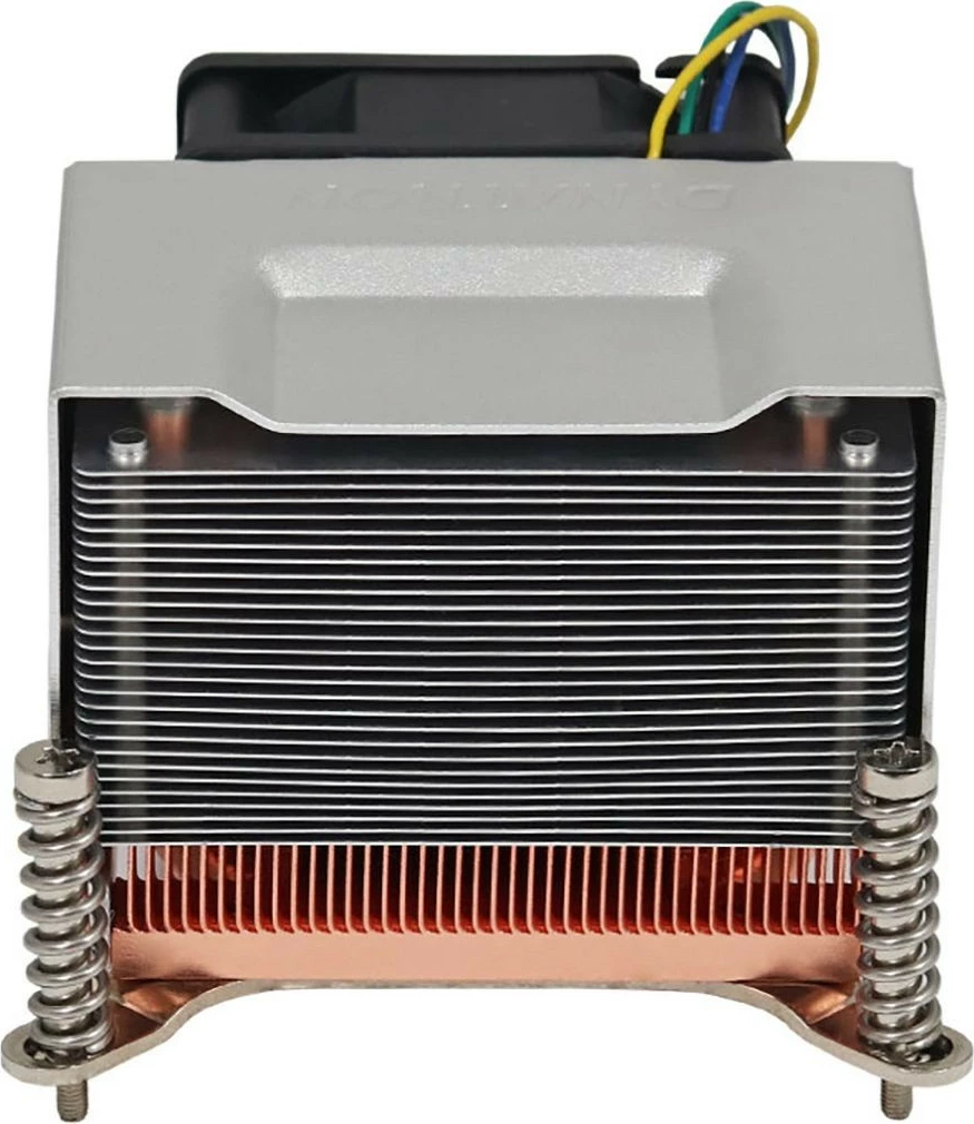 Ftohës procesori Inter-Tech Q-5, 6 cm, LGA 1700, alumini/bakër, zi/argjend