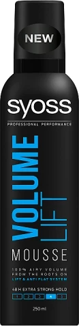 Mousse për flokë Syoss Volume Lift Extra Strong për femra 250ml
