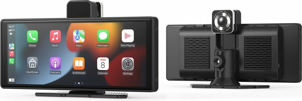 Ekran multimedial për makinë Maxcom MC01 Vibe, 9.3" HD IPS, kamerë përpara, i zi