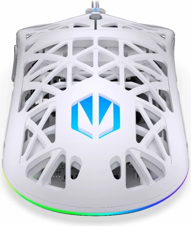Maus Endorfy LIV Onyx, RGB, i bardhë