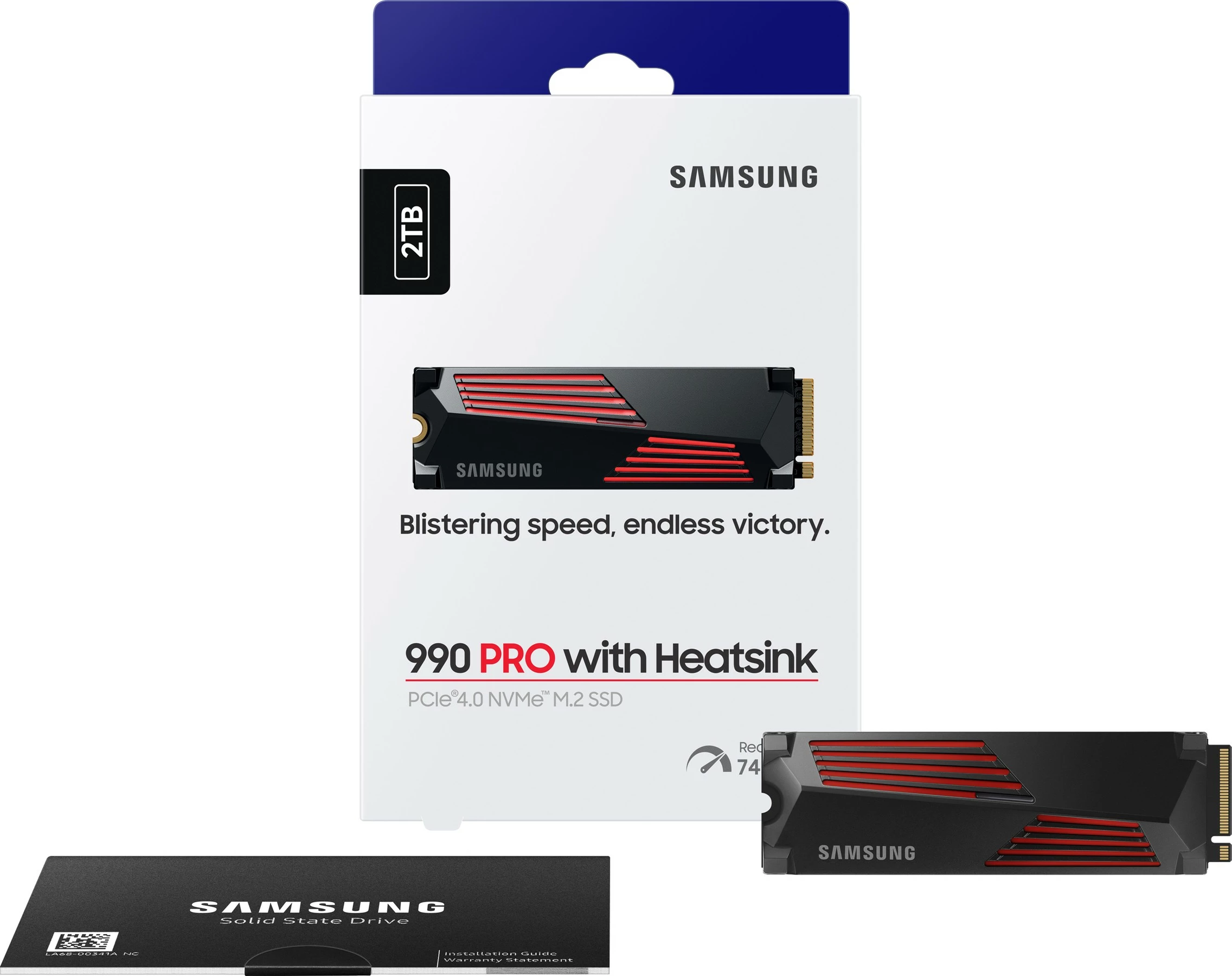 SSD Samsung MZ-V9P2T0, 2 TB, M.2, 7450 MB/s