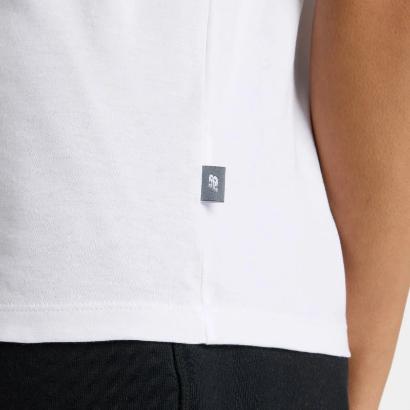 Maicë për femra New Balance, e bardhë