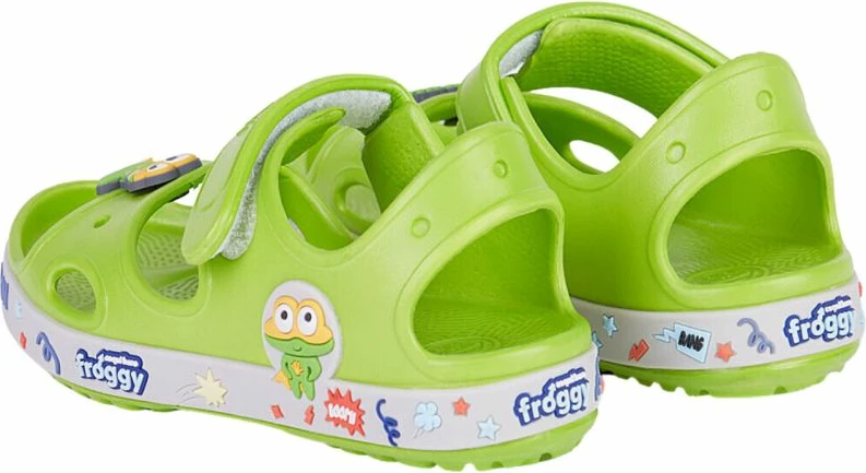 Sandale për fëmijë Coqui, të gjelbërta