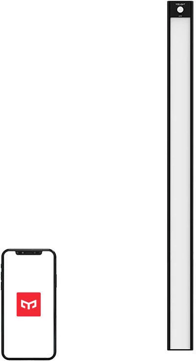 Llambë inteligjente Yeelight Motion Sensor Closet Light A60, 60cm, 2700K, e zezë