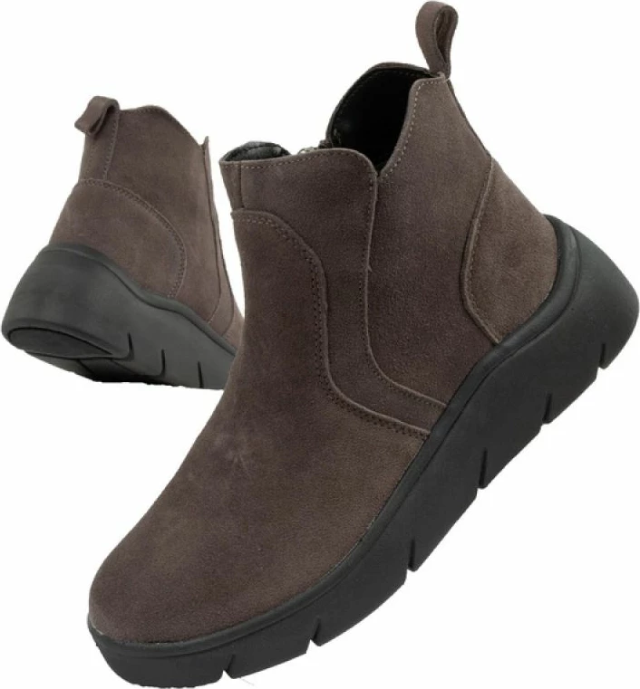 Këpucë Scholl femra, kafe