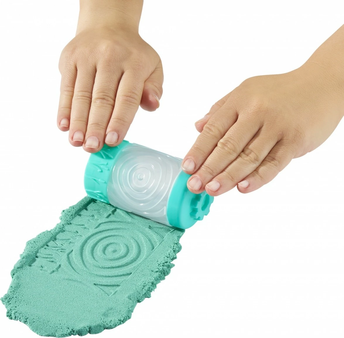 Set lodrash krijuese MGA Wonder Factory Never Dry, brumë & rërë kinetike, vjollcë/turkuaz