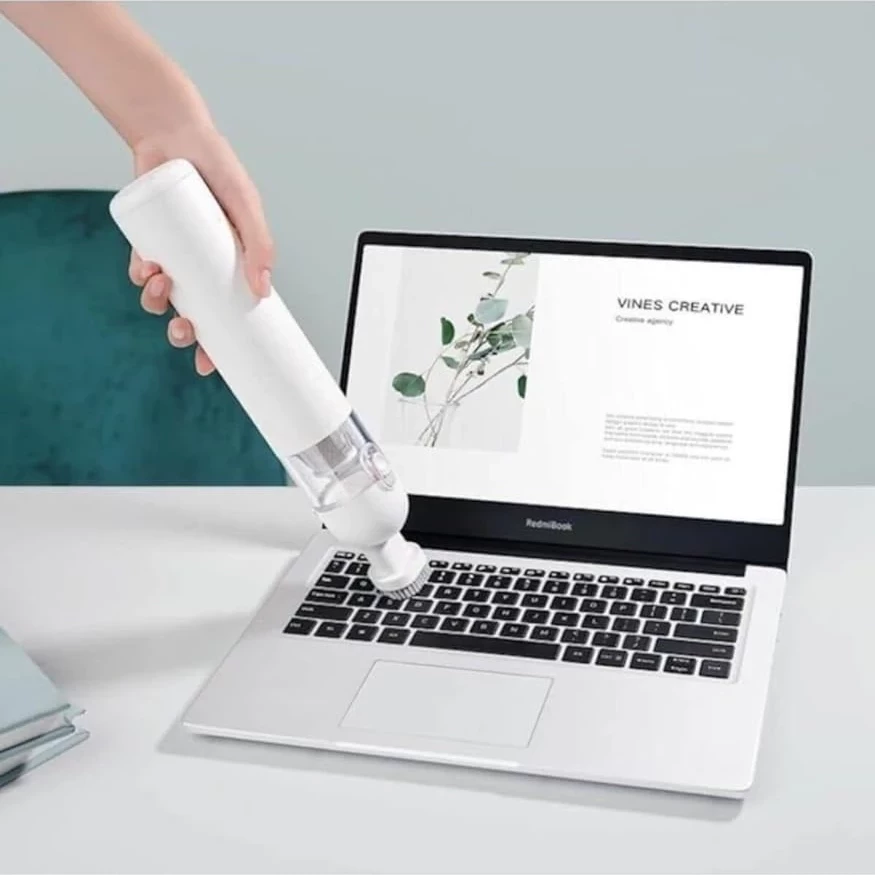 Aspirator portativ Xiaomi Mi Vacuum Cleaner Mini, i bardhë