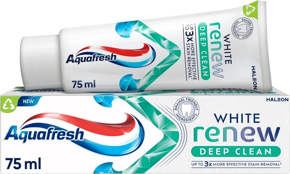 Pastë dhëmbësh Aquafresh White Renew Deep Clean 75ml