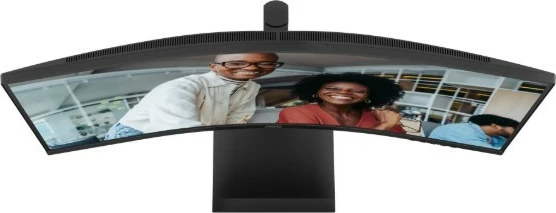 Monitor i lakuar AOC CU34E4CV 34'' WQHD 3440x1440 120Hz VA HDR10 USB-C 90W KVM HDMIx2 DP RJ45 Altoparlantë, i zi