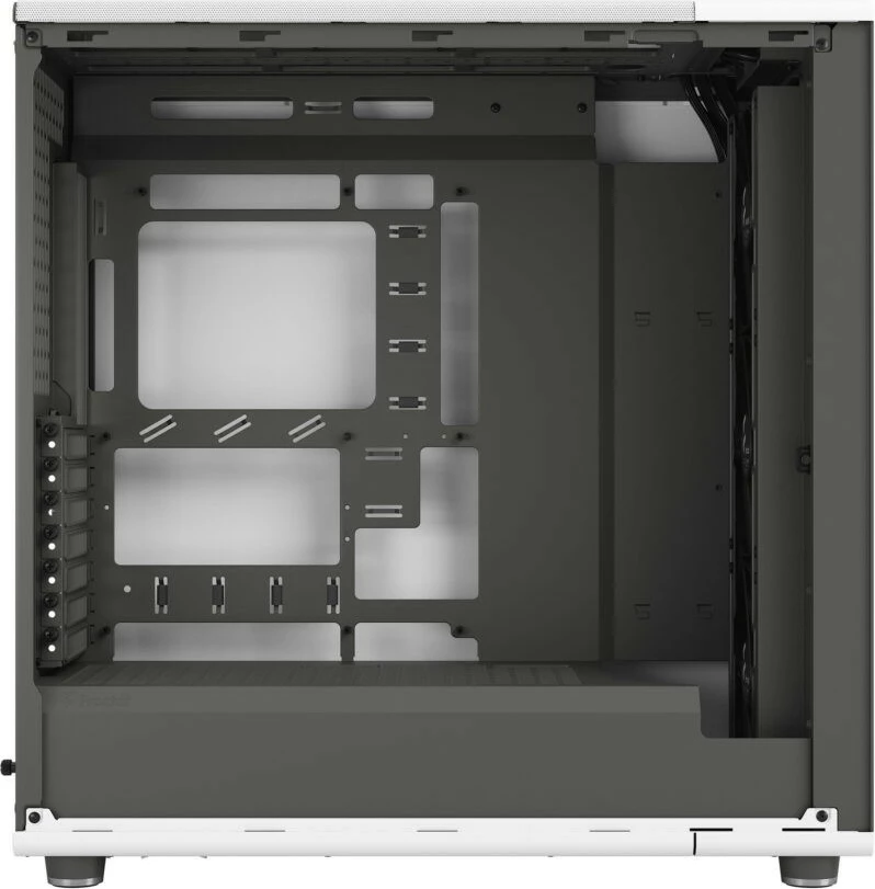 Kasë Fractal Design North XL RC Chalk White TG Clear, ATX, E-ATX, xham i temperuar, e bardhë