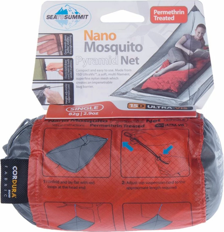 Rrjetë kundër mushkonjave Sea To Summit, gri