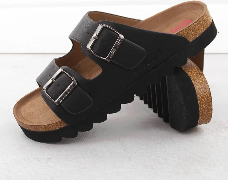 Flip-flop për meshkuj Big Star, të zeza