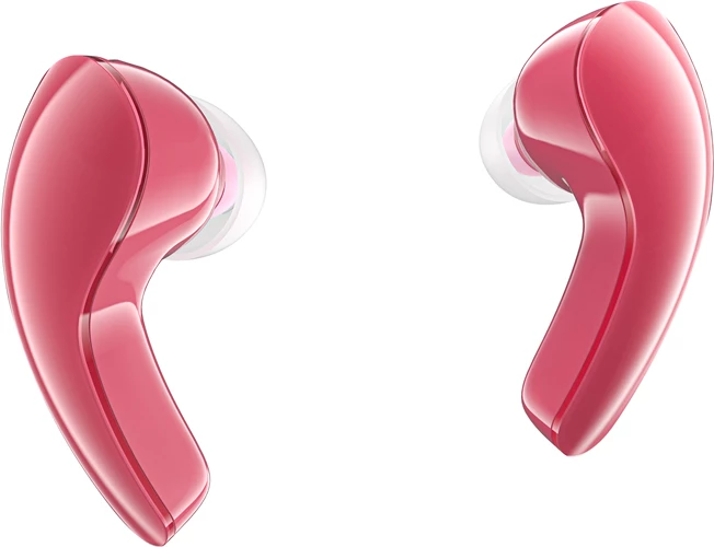 Kufje Acefast T9, wireless, Bluetooth 5.3, me ekran LED, të kuqe