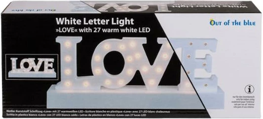 Dritë-shenjë OUT OF THE BLUE Love me 27 LED