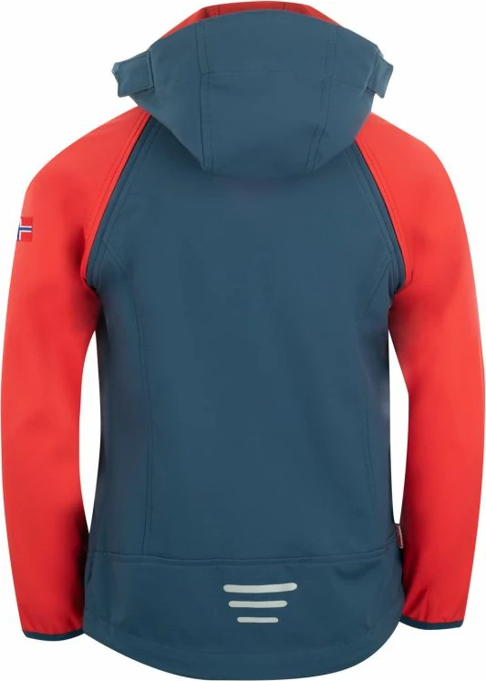 Jakne për fëmijë TrollKids, të kuqe dhe blu