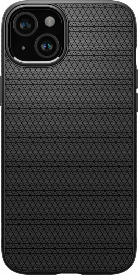 Mbështjellës Spigen Liquid Air për iPhone 15 Plus, Matte Black