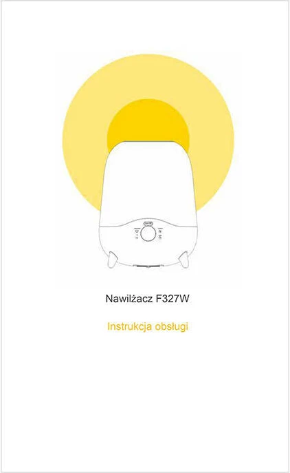 Lagështues ajri ultrasonik Deerma F327W 5L me UV, higrometër, aromaterapi, i zi