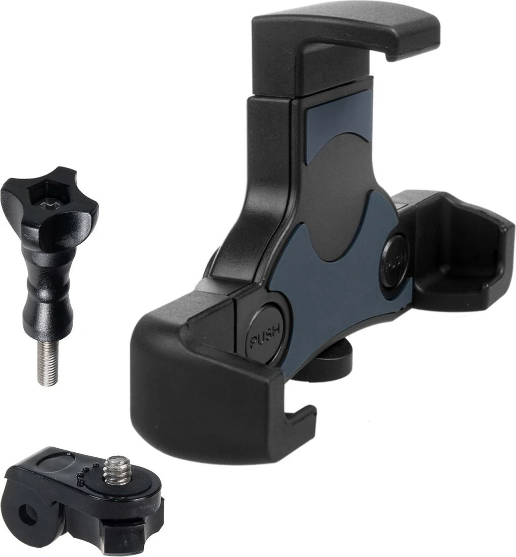 Opaskë sportive për kokë Maclean MC-448, për telefon, kamera, GoPro, e zezë, set