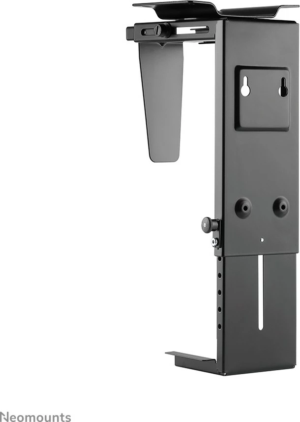 Mbajtës kase Neomounts NM-CPU100BLACK, për tavolinë, rrotullues 360°, i zi