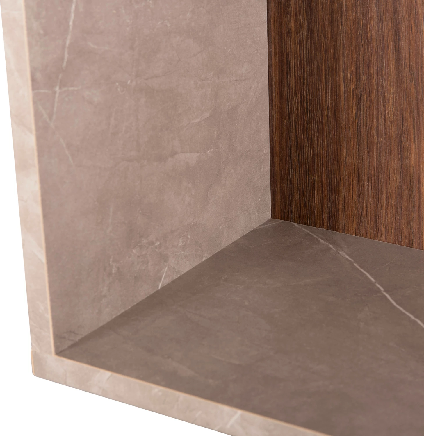 Kombinim mobiljesh për TV EDELIE FH8908.14 melaminë me teksturë guri gri-natyrale 150x29.5x120H cm