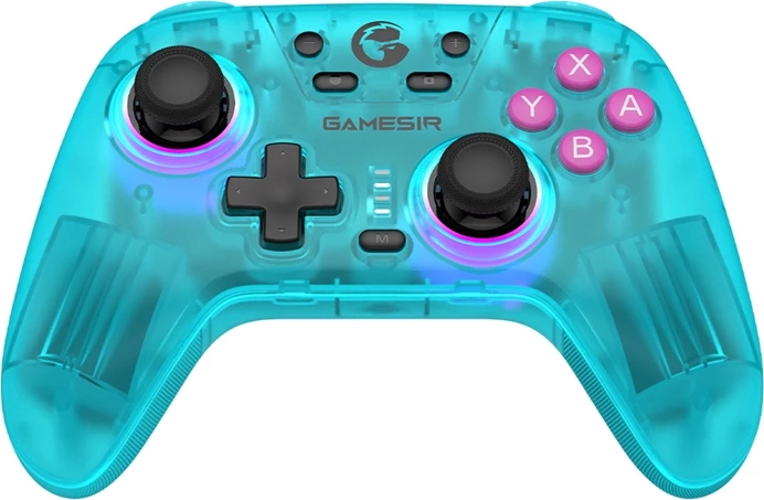 Kontrollues wireless GameSir T4n Nova, për Switch/Android/iOS/PC/Steam, turquoise