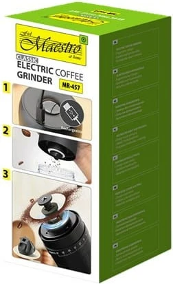 Mulli kafeje Maestro MR-457, 30g, USB, i zi