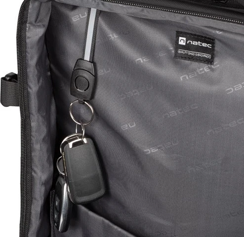 Çantë shpine për laptop NATEC, CAMEL PRO 17.3", e zezë