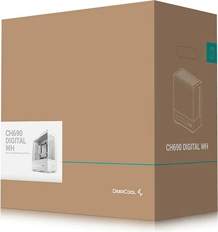 Kasë DeepCool CH690, Tower, e bardhë