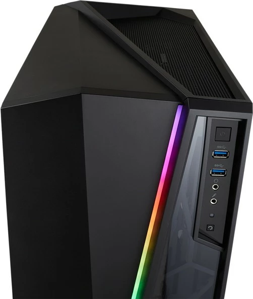 Kasë Corsair Carbide SPEC-OMEGA RGB, Midi Tower, ATX, xham i temperuar, e zezë