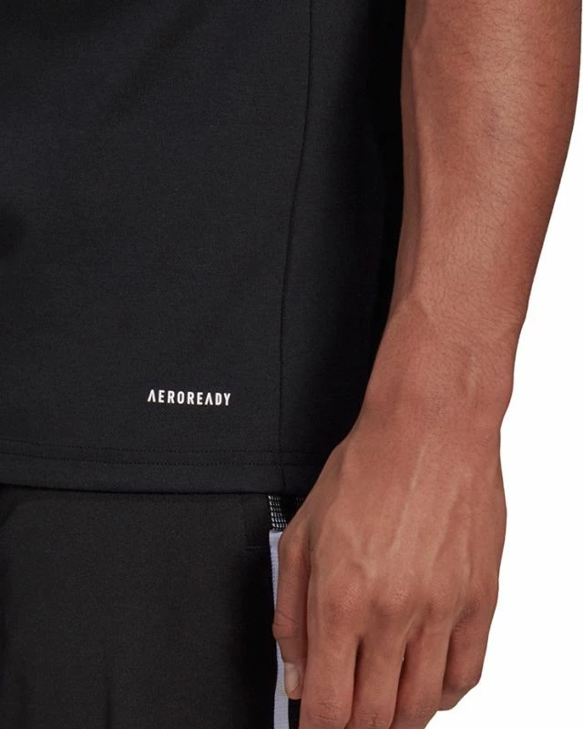 Maicë polo për meshkuj adidas Tiro 21, e zezë