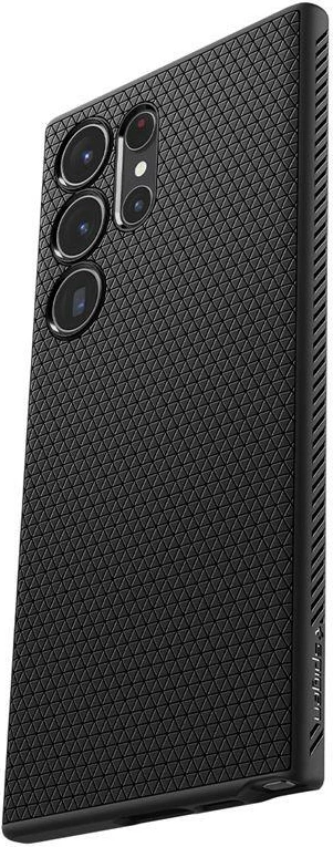 Mbështjellës Spigen Liquid Air për Samsung Galaxy S23 Ultra, Mat i zi