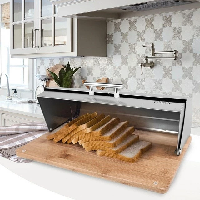 Kuti buke Maestro MR-1672S, çelik inoksi, argjend