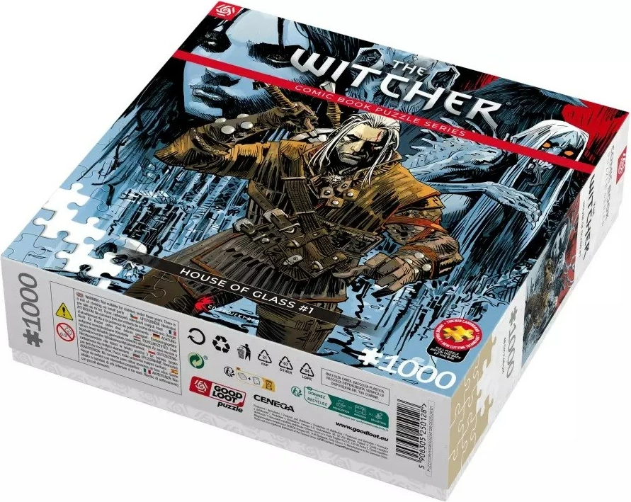 Puzzle Good Loot The Witcher House of Glass 1000 copa
