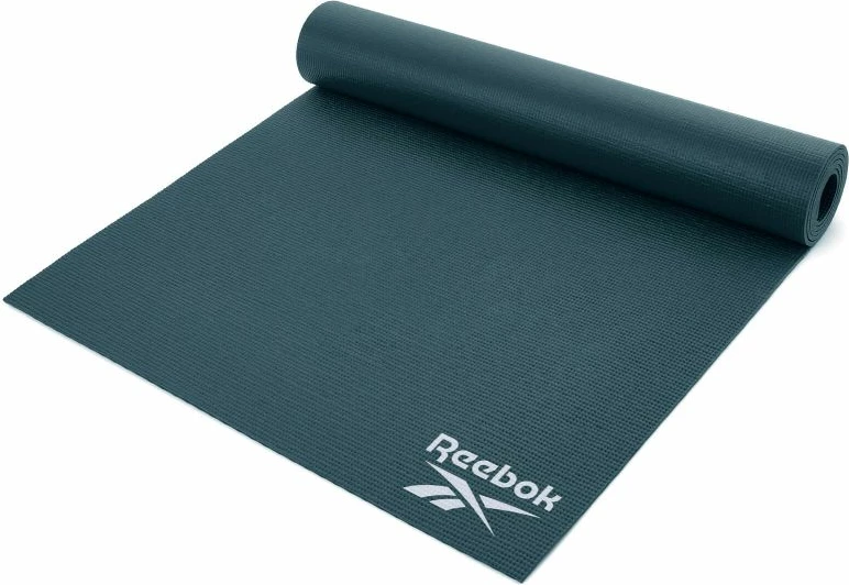 Jastëk yoga Reebok 4mm RAYG-11022DG për meshkuj dhe femra, ngjyrë e gjelbër