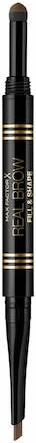 Laps për vetulla Max Factor Real Brow Fill & Shape 02 Soft Brown, 1 copë