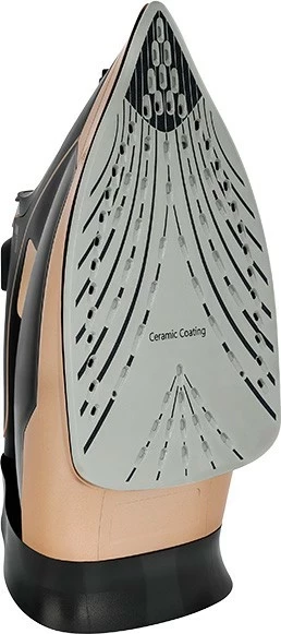 Hekur me avull Lafe VaporMax, 3000W, pllakë qeramike, zi-ari