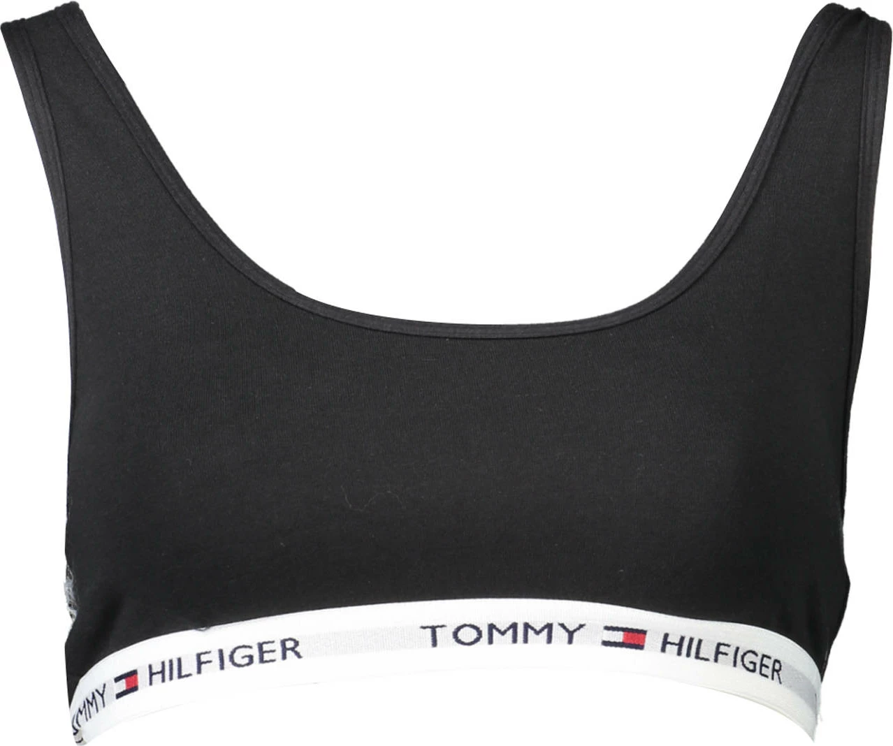 Sutjenë TOMMY HILFIGER Balcony femra, e zezë