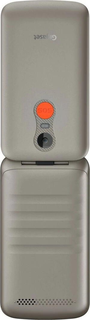 Celular Gigaset GL595 Dual SIM, 32MB RAM, 2.8", Titanium Silver